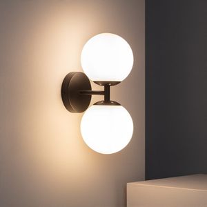 Bussandri Exclusive moderne wandlamp metaal e27 l:15cm voor binnen woonkamer eetkamer slaapkamer -