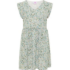 myMo - Spring Flowers - Jurk - Casual - V-hals - Ruches in Taille