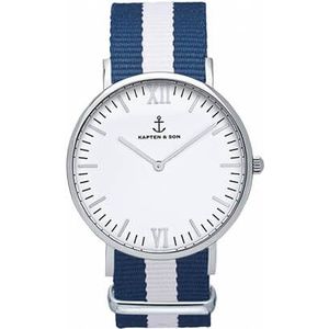 Kapten & Son Horloge silver sail campina 4251145212025