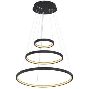 Globo Moderne hanglamp met drie led ringen | Ø 51cm | | woonkamer | eetkamer