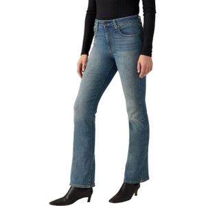 Levi´s - 725 High Rise Bootcut - Spijkerbroek - Blauw - Denim - Stellar Stretch