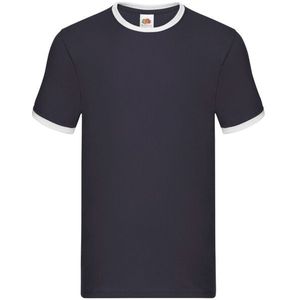 Fruit of the Loom - Heren Ringer 160 T-shirt - 100% Katoen