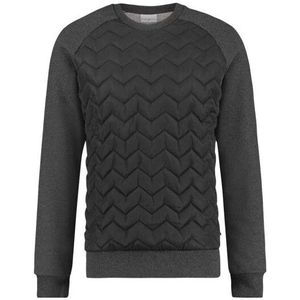 Purewhite Trui sweat fw antra i grijs