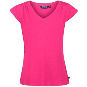 Regatta - Francine - V-hals T-shirt - Dames - 100% Katoen - Ademend