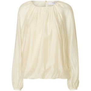 Blouse - Half Doorschijnend - Lange Mouwen