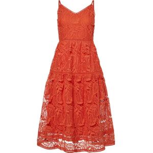 Y.A.S - YASLIFA STRAP LONG DRESS - Jurk - Cherry Tomato