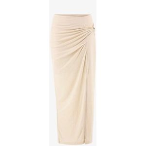 Guess - Aimee Jewel Drap Ski - Lange Rok - Creme