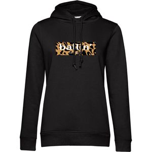 Ballin Est. 2013 - Dames Hoodies Panter Block Hoodie - Zwart - Maat XS