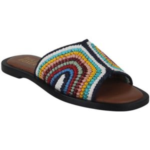 Bullboxer - 6RS0030703 - Gezondheidsslipper - Multicolor - Leer/Synthetisch