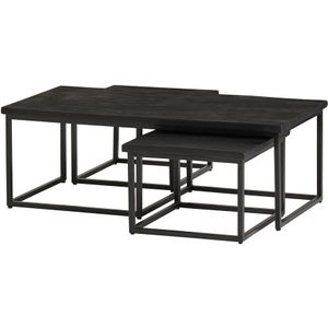 Nijwie Black casa salontafel set van 3