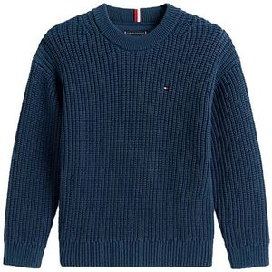 Tommy Hilfiger - Regular Fit - Gebreide Pullover - Effen - Katoenmix