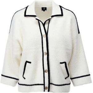 K-Design - B846 - Vest - Ecru