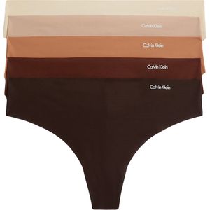 Calvin Klein Thong 5 pack invisbles cotton