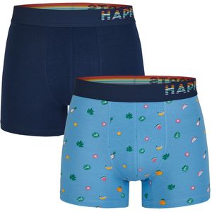 Happy Shorts 2-pack boxershorts heren sea print d831
