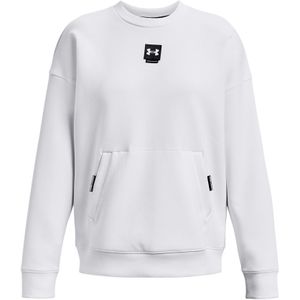 Under Armour - UA Summit - Gebreid Oversized Sweatshirt - Wit