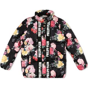 Bomber - Floral Print - Nylon Satin - Jacks