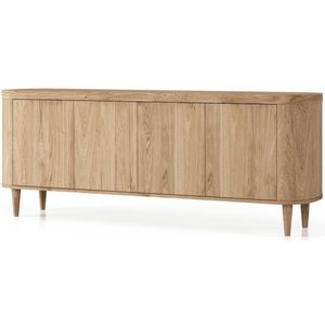 HSM Collection -dressoir dune 4 deur-200x50x77,5--eiken