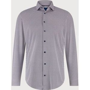 Blue Industry Het overhemd met geprint dessin |
