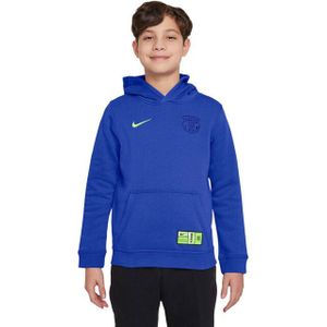 Nike - fc Barcelona - Hoodie - 80% Katoen - 8-9 jaar