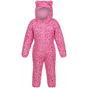 Regatta Penrose leopard print puddle suit voor kinderen/kinderen