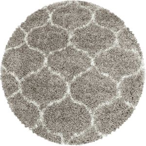 Muratap Opera soft shaggy rond hoogpolig vloerkleed 80 cm rond