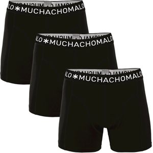 Boxershort Muchachomalo Boys Solid Black Black 