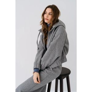 Maicazz - Lia Bomber - Jack - Grijs - Hoofdmateriaal: Polyester