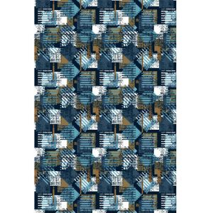 R.B. Boston - Franklin LS Button Down - Hemd - Blauw - Lange Mouw