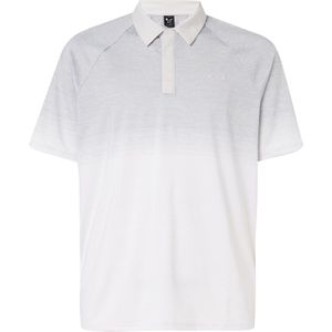 Oakley - Four Jack Gradient - Poloshirt - Wit Grijs - Korte Mouw