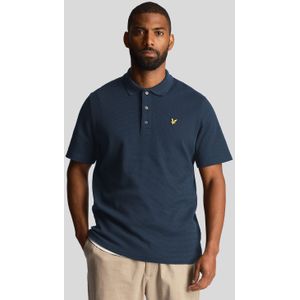 Lyle And Scott - Tonal Texture - Herenpolo - Navy