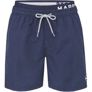 Happy Shorts Zwemshorts heren dubbele waistband effen navy