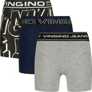 Vingino Jongens ondergoed 3-pack boxers logo