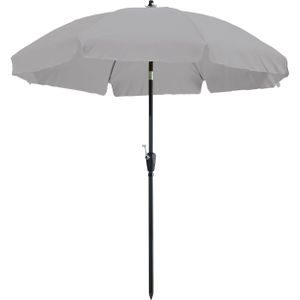 Madison parasol lanzarote round grey 250cm -