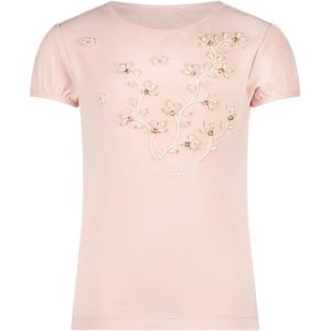 Le Chic Meisjes t-shirt luxe bloemen nommy baroque