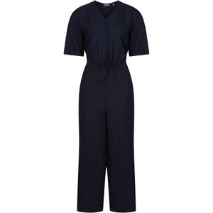 Regatta Dames streap lichtgewicht knoop front jumpsuit met korte mouwen