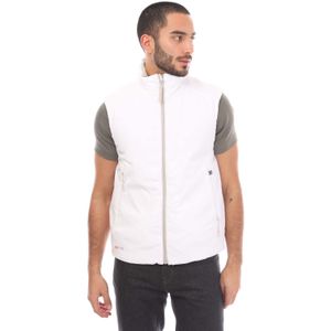 Belstaff - Nylon Challenger - Gilet - Wit Grijs - Omkeerbaar