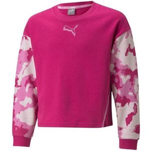 Puma - Alpha - Sweatshirt - Zwart - Katoen, Elastane, Polyester