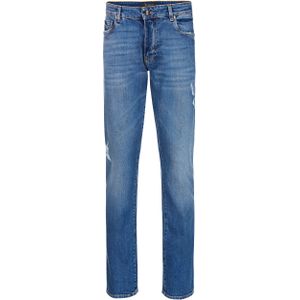 Billionaire - Super Straight Cut Lion - Jeans - Blauw - Katoen
