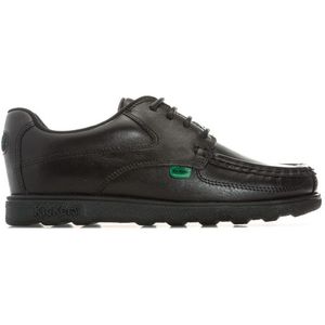 Kickers - Fragma - Veterschoen - Zwart - Voor Jongens