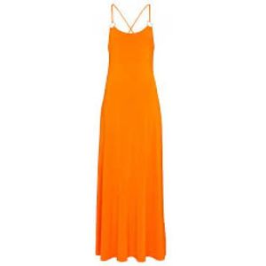 MaxMara Cremona orange jesey dress