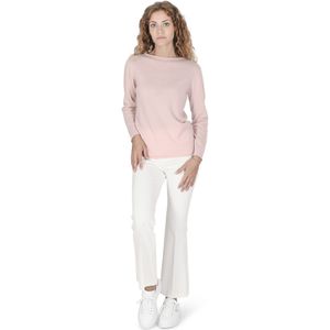 Crown Of Edinburgh Cashmere Dames Trui Met Boothals Coe 0025 Baby Roze