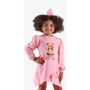 ADee - Michelle - Sweatjurk - Roze - Met Teddybeer Artwork
