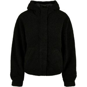 Urban Classics Dames sherpa kort jasje