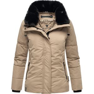 Navahoo - Frostii XIV - Winterjas - Zwart - Met Afneembare Imitatiebontkraag