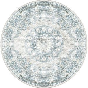Veer Carpets Vloerkleed viola blue rond ø200 cm