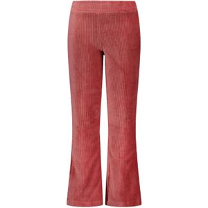 MAYCE Meisjes flair broek rib velours rouge