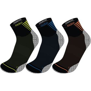 Odlo Socks quarter ceramicool quarter 3-pack