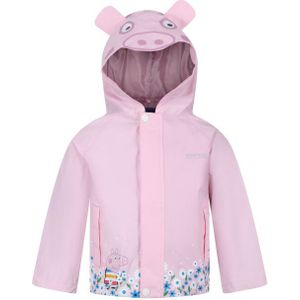 Regatta - Peppa Pig - Waterdicht Jasje - Met Capuchon - Kinderen - Bloemen