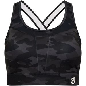 Dare2b Dames the laura whitmore edit mantra camo gerecycleerde sport beha