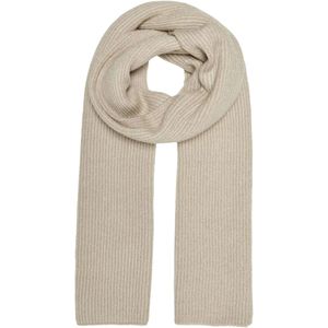 Only Onlthrina knit lurex scarf cc humus/gold lurex